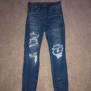 American eagle ripped jeans